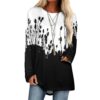 Cotton Blend Long Sleeve T-Shirt